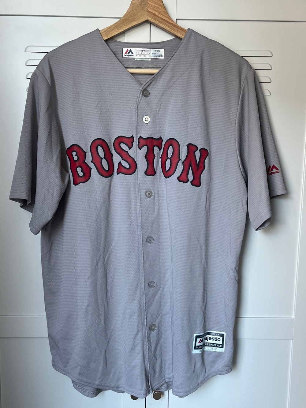 Boston Red Sox Gray Baseball Jersey - Benintendi #16